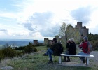 Castillo de Loarre. Cor, Johan en Rob   B.Bodegom