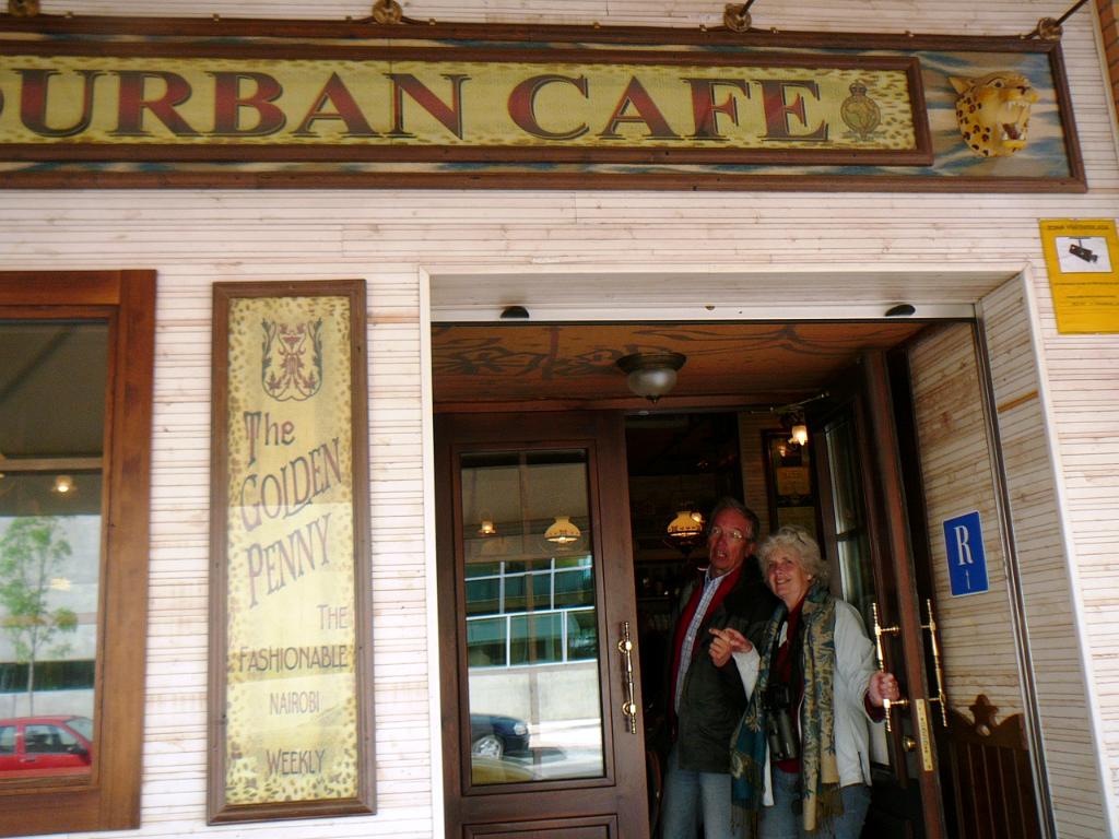 Ans en Rob gaan op verjaarsvisite