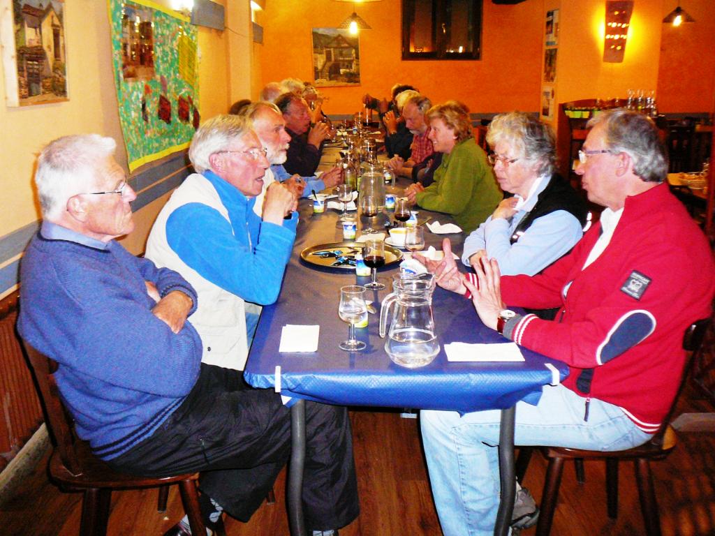 Fred, Pierre, Mieke en Rob