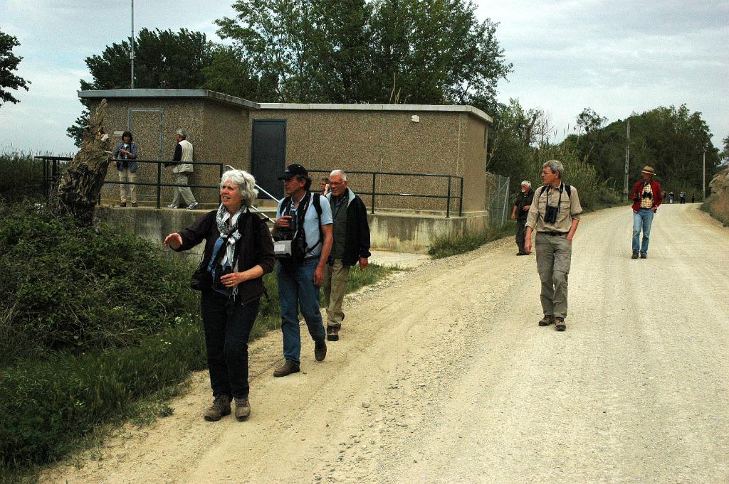 Elly, Pierre, Ans, Cor, Fred, Johan, Frans en Rob