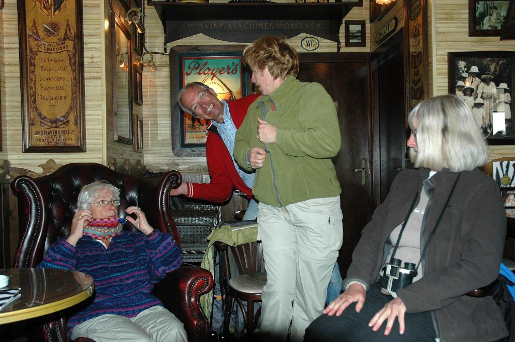 Barbara, Rob, Marianne en Ludy