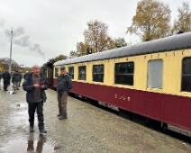 2025-11-01 Limburg - C=Mooie antieke wagons van de miljoenenlijn - Margot Klingers